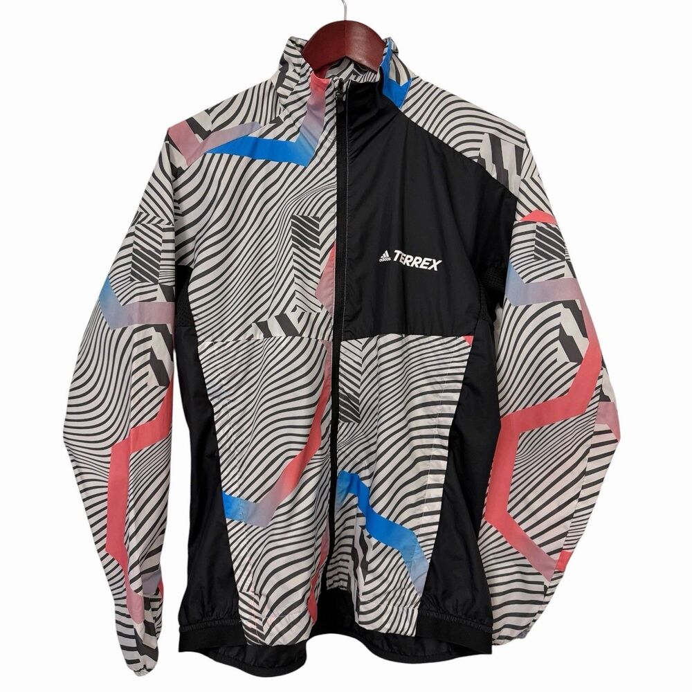 adidas Terrex Trail Running WIND.RDY Printed Packable Jacket Graphic Medium